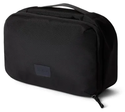 Produktbild von Kulturbeutel Reise-Kulturbeutel Waschtasche - 3 Liter - Mit Reißverschlussfächern - Magnetfach - Schwarz