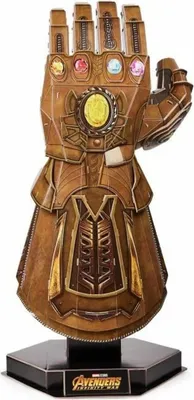 Zdjęcie produktu dla 4D Build FDP FAP Marvel Infinity Gauntlet GML, 142 szt., Komiksy, 12 lat(a)