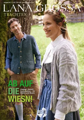 Produktbild von Lana Grossa TRACHTEN No. 8 Ab auf die Wiesn! Trachten stricken für Madln und Buam  