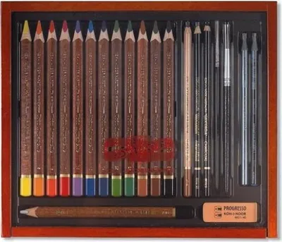 Produktbild von Triocolor - Aquarell Zeichen- Set
