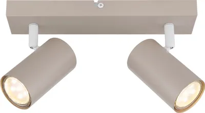 Produktbild von GLOBO 57911-2SA, Weiß, Metall, IP20, I, GU10, 35 W