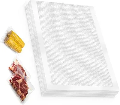 Image de Sacs de cuisine légers - 20 x 30 cm - 100 pièces - Sans BPA - Sacs de cuisine pour la cuisson sous vide et la congélation - Sacs sous vide