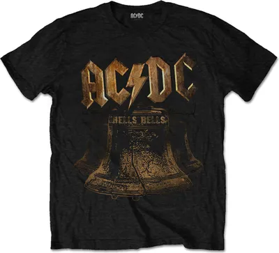 Produktbild von AC/DC Brass Bells Black S T-Shirt