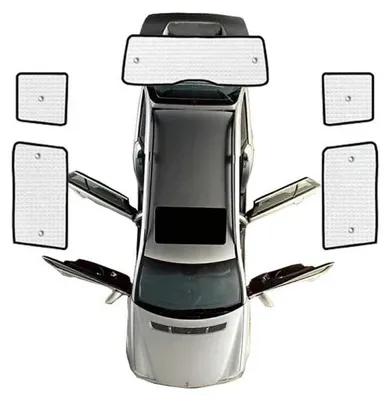Produktbild von Auto Sichtschutz Seitenscheibe Skoda Yeti 2009-2017