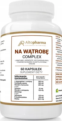 Produktbild von Altopharma Leberkomplex Mariendistel 60 Kapseln – Leber‑Support mit Ostropest, Cholin & Artischocke