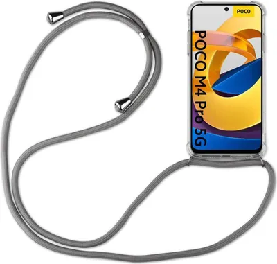 Produktbild von Handykette Xiaomi POCO M4 Pro 5G Handyhülle mit Band Hülle Handy Tasche Neu
