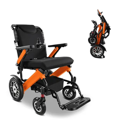 Produktbild von Elektrorollstuhl Elektrisch Faltbar Leicht bis 150KG, Faltbar, 25 km, seniorenmobil 2x250W, 6,00 km/h E-Rollstuhl