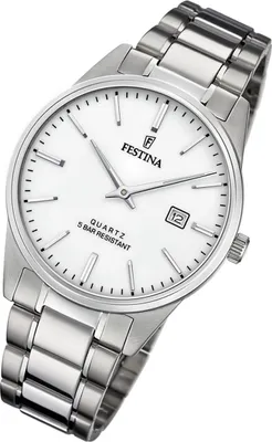 Produktbild von Festina Herren Uhr Klassik F20511/2 Edelstahl Armbanduhr silber UF20511/2