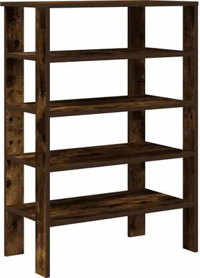 Obrázek produktu pro vidaXL Stojan na boty kouřový dub 61x32x87,5 cm materiál na bázi dřeva