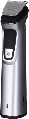 Obrázek produktu pro Philips MULTIGROOM Series 7000 MG7736/15, Černá, Stříbrná, Bradka, Ucho, Nos, Baterie, 120 min, Zabudovaná baterie, 1 h