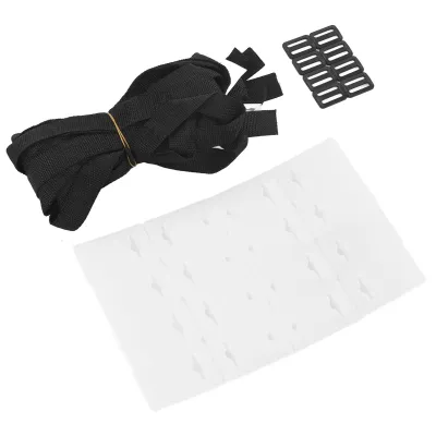 Imagen del producto de Cinta para carrete de piscina, correa para carrete de cubierta solar, correa para carrete de piscina, kit de fijación para carrete de cubierta solar, correa para rodillo de cubierta solar, correa para carrete de cubierta de piscina