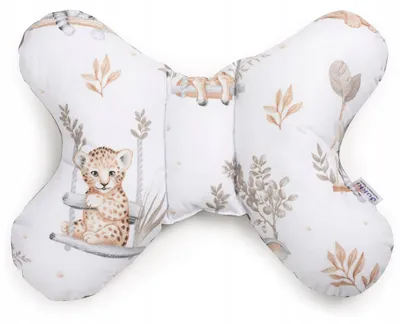 Obrázek produktu pro Jukki polštář motýlek – Happy Jungle