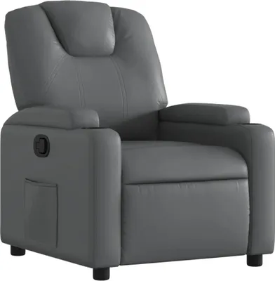 Produktbild von vidaXL Relaxsessel Grau Kunstleder