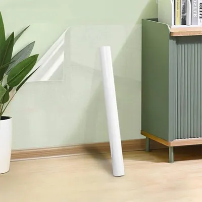 Produktbild von Transparent Klebefolie, Elektrostatische Wandschutzfolie, Spritzschutz Küchenrückwand, Spritzer Möbel Schutzfolie Folie, Wandfolie