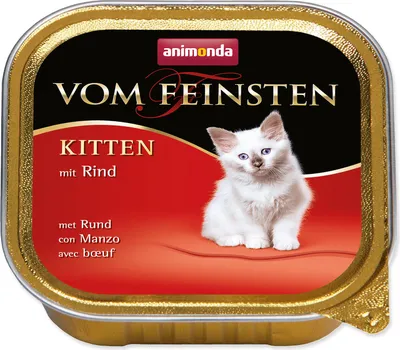 Obrázek produktu pro animonda Vom Feinsten with beef, Kotě, Hovězí, 100 g, Bez umělých barviv
