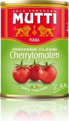 Produktbild von Mutti Pomodorini Kirschtomaten (Hügeltomaten), 6er Pack (6 x 400 g)