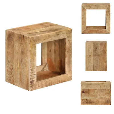 Produktbild von vidaXL Hocker 40x30x40 cm Massivholz Mango -  Beistelltische