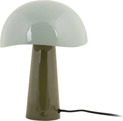 Immagine prodotto di Leitmotiv - Lampada da tavolo Grato - Verde - Ø25cm Lampada da tavolo - Lampada da comodino, soggiorno, camera da letto
