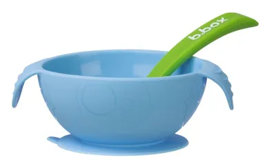 Zdjęcie produktu dla Silikonowy Raj - Miska Ocean Breeze dla Malucha - Bezzabawkowe Jedzenie!