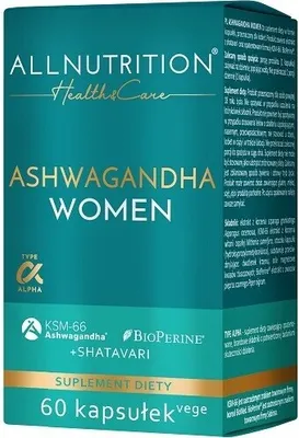 Produktbild von AllNutrition | Ashwagandha Women | with 200 mg KSM-66