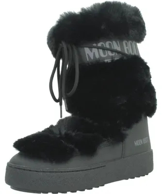 Zdjęcie produktu dla Moon Boot Mb Ltrack Faux Fur High Wp Czarny
