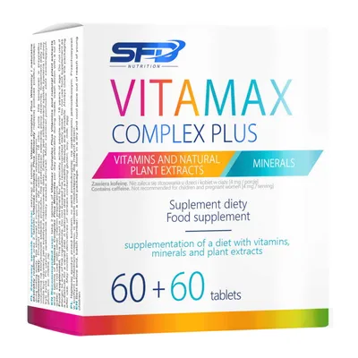 Produktbild von SFD Vitamax Complex Plus 60 + 60 Tabletten