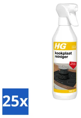 Produktbild von 25 x HG Kookplaatreiniger Spray - 500 ml - Vorteilspackung - 25 Stücke