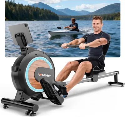 Produktbild von Rudergerät - Heimtrainer - Fitnessgerät - Indoor-Rudergerät - Kardiotrainer - 32 Widerstandsstufen