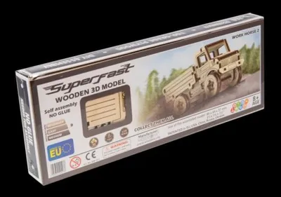 Obrázek produktu pro Puzzle 3D Nákladní auto, dřevěné