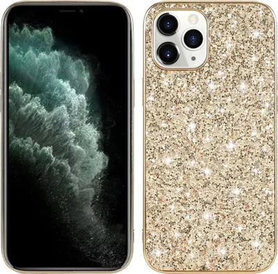 Produktbild von König Design Hülle kompatibel mit Kunststoff Soft Handyhülle - Handy Case Gold
