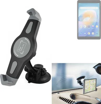 Produktbild von K-S-Trade Scheiben-Halterung für Tablets kompatibel mit Blackview Oscal Pad 6 KFZ Tablet Saugnapf Auto Halterung Windschutzscheibe Holder Halter
