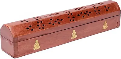 Obrázek produktu pro Držák na vonné tyčinky/box Buddha -- 30 cm