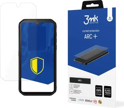 Produktbild von 3mk Display Schutzfolie ARC+ für BlackView BV9900 0,17mm Self-Heal