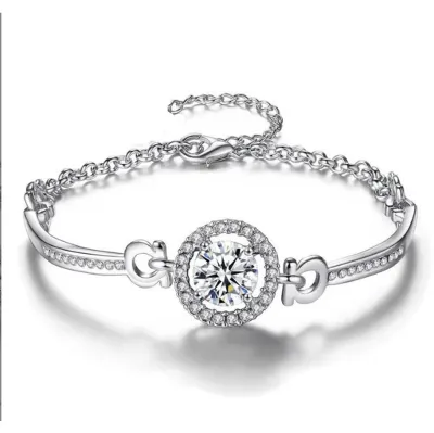 Produktbild von Zirkonia-Armband für Damen, exquisites modisches Schmuckzubehör für Tanzpartys, Verabredungen