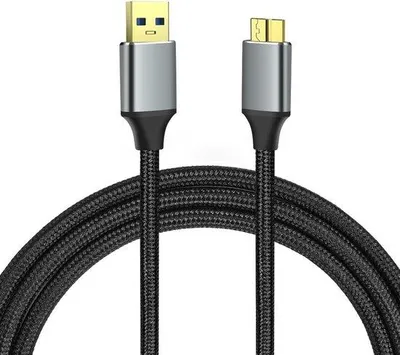 Image de Câble USB 3.0 Micro B de 0,5 m, débit de 5 Gbps