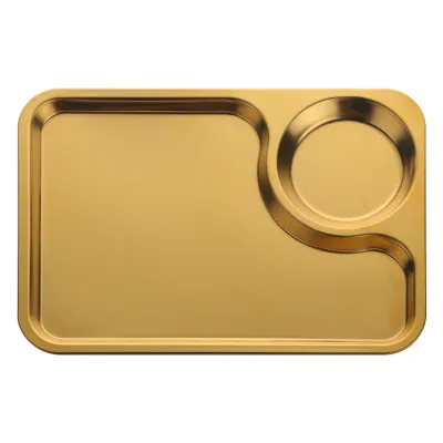 Produktbild von Lebensmittelhalter Anti-deformiertes stapelbares Edelstahl robust-Golden