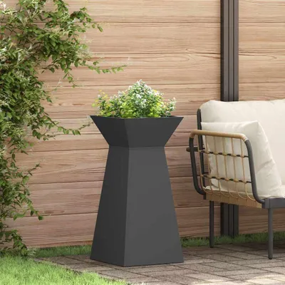 Zdjęcie produktu dla Maison Exclusive - donice kolumnowe 2 szt. czarne 35 x 35 x 73 cm