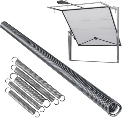 Produktbild von QLS Universal Garagentorfeder 2,5/20/400 mm Zugfeder Schwingtor Spannfeder verzinkt 8524