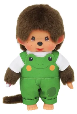 Obrázek produktu pro Chlapec s žabími dupačkami | 20 cm | Panenka Monchhichi | Móda