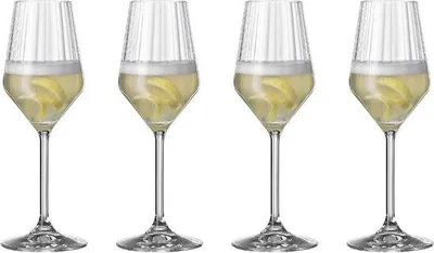 Productafbeelding van Famanu champagneglazen set - Hoogwaardig glas, modern design