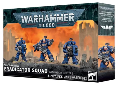 Obrázek produktu pro W40k: Space Marines - Eradicator Squad with Heavy Bolters (3 figurky)