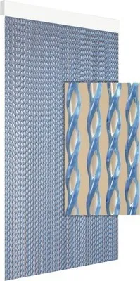 Produktbild von Türvorhang Adia blau 90x210 cm