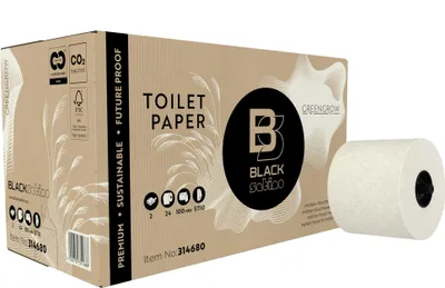 Obrázek produktu pro BlackSatino Toaletní papír GreenGrow 314680 2lg 100m 24ks