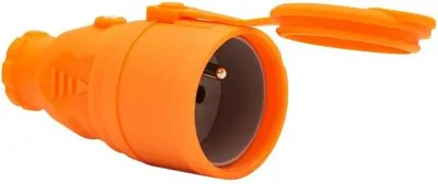 Immagine prodotto di Presa in gomma NOVA 230 V 16 A IP44 arancione