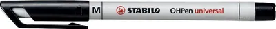 Produktbild von 10 STABILO OHPen univerzální popisovače černé 1,0 mm nepermanentní