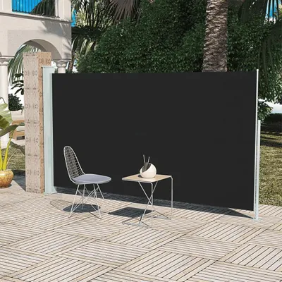 Produktbild von Patio Ausziehbare Seitenmarkise 160 x 300 cm in Schwarz