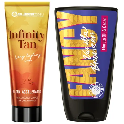 Zdjęcie produktu dla Supertan Infinity Tan + Wild Tan Fancy Vanilla Bronzer Gratis
