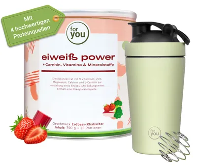 Immagine prodotto di per te power protein con shaker in omaggio