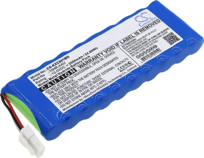 Produktbild von TECHTEK Akku Kompatibel mit [Kenz Cardico] Cardico 601, ECG-601, für [Suzuken] Kenz ECG 305, Kenz ECG-305 Ersetzt 10HR-AAU