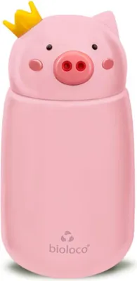 BUTELKA TERMICZNA DLA DZIECI ŚWINKA 320 ml - CHIC-MIC